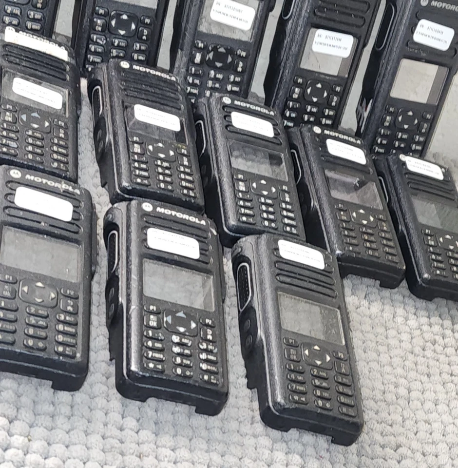 Lote 13 PMLN6116 Reparación Carcasa Frontal Funda para Radio XPR7550 XPR7580 Negro Foto 4 de 4