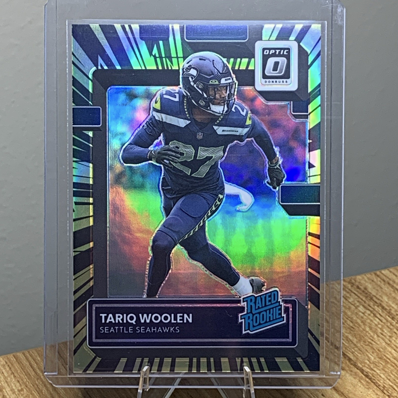 Tariq Woolen Panini Donruss Optic #298 Electricity