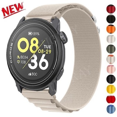 Nylon Loop Armband Für COROS PACE 4 3 APEX 1 42mm 2 Pro 46mm Sports Ersatz Band