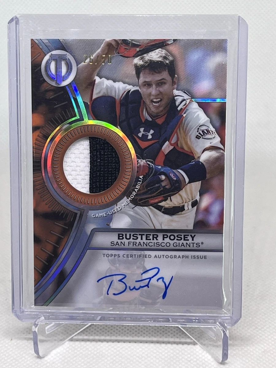 Buster Posey Autograph Baseball Cards for sale | eBay