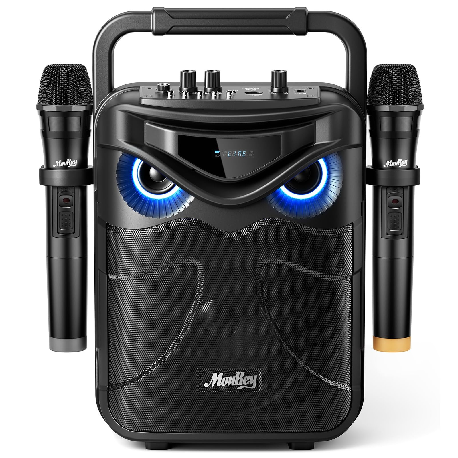 MPS3 Moukey Cassa Bluetooth 80W - Il Re del Karaoke Outdoor