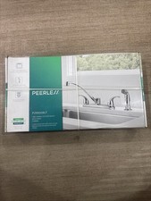 Peerless Two Handled Chrome Kitchen Faucet With Sprayer P299508LF