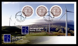 DR WHO 2010 NEW ZEALAND FDC STAMP EXPO S/S R79980