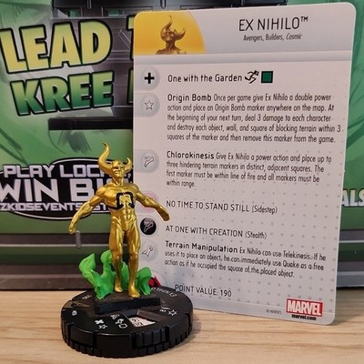 WizKids Marvel HeroClix #052 Ex Nihilo Super Rare