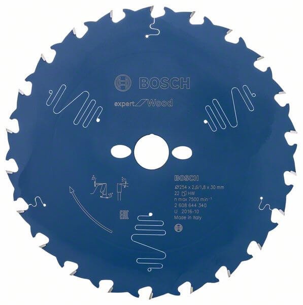 Bosch KreissäGeblatt Expert For Wood, 254 X 30 X 2,6 Mm, 22 2608644340-image