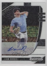 2020 Panini Prizm Draft Picks White Donut Circle 8/50 Liam Norris Auto 2o7