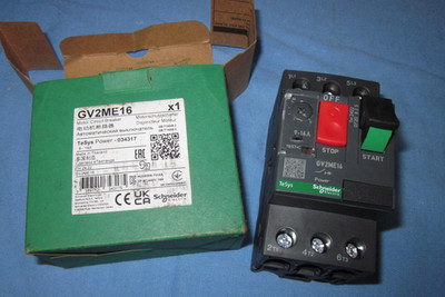 Schneider Electric GV2ME16 9-14A Motor Circuit Breaker  .. Ships from the USA