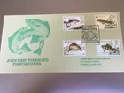 GB STAMPS RARE FIRST DAY COVER 1983 FISH JOHN WEST FOOD OFFICIAL