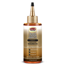 Black Castor Hair  Scalp Sealing Oil 6oz Moisture Lock Growth Support