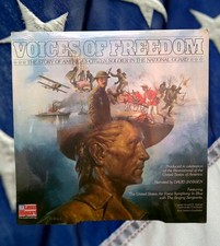 David Janssen Voices of Freedom NG1000 LP Vinyl Record NEW SEALED National Guard