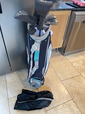 Ladies Wilson Ultra Set/Woods Irons and Putter/Bag RH Women’s flex-used 3 times