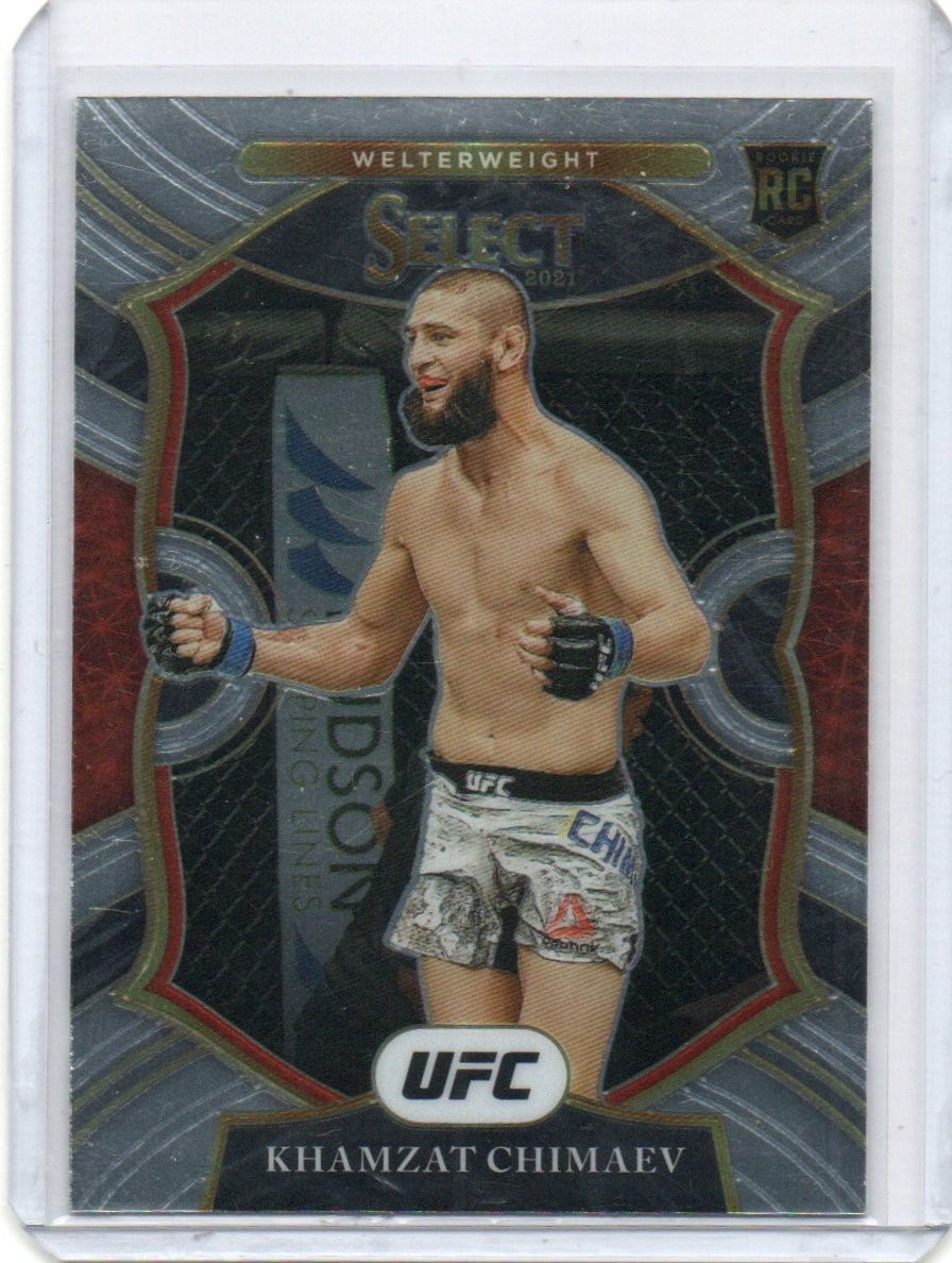 2021 Panini Select UFC #57 Khamzat Chimaev Rookie Card RC