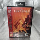 The Lion King Sega Genesis, 1994, Complete in Box CIB, Tested Works