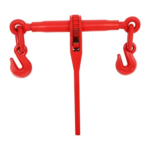 4 PCS Red Chain Binder Ratchet Load Binder 5/16"-3/8" for Tie Down 5400lbs G80 - Bild 5 von 15