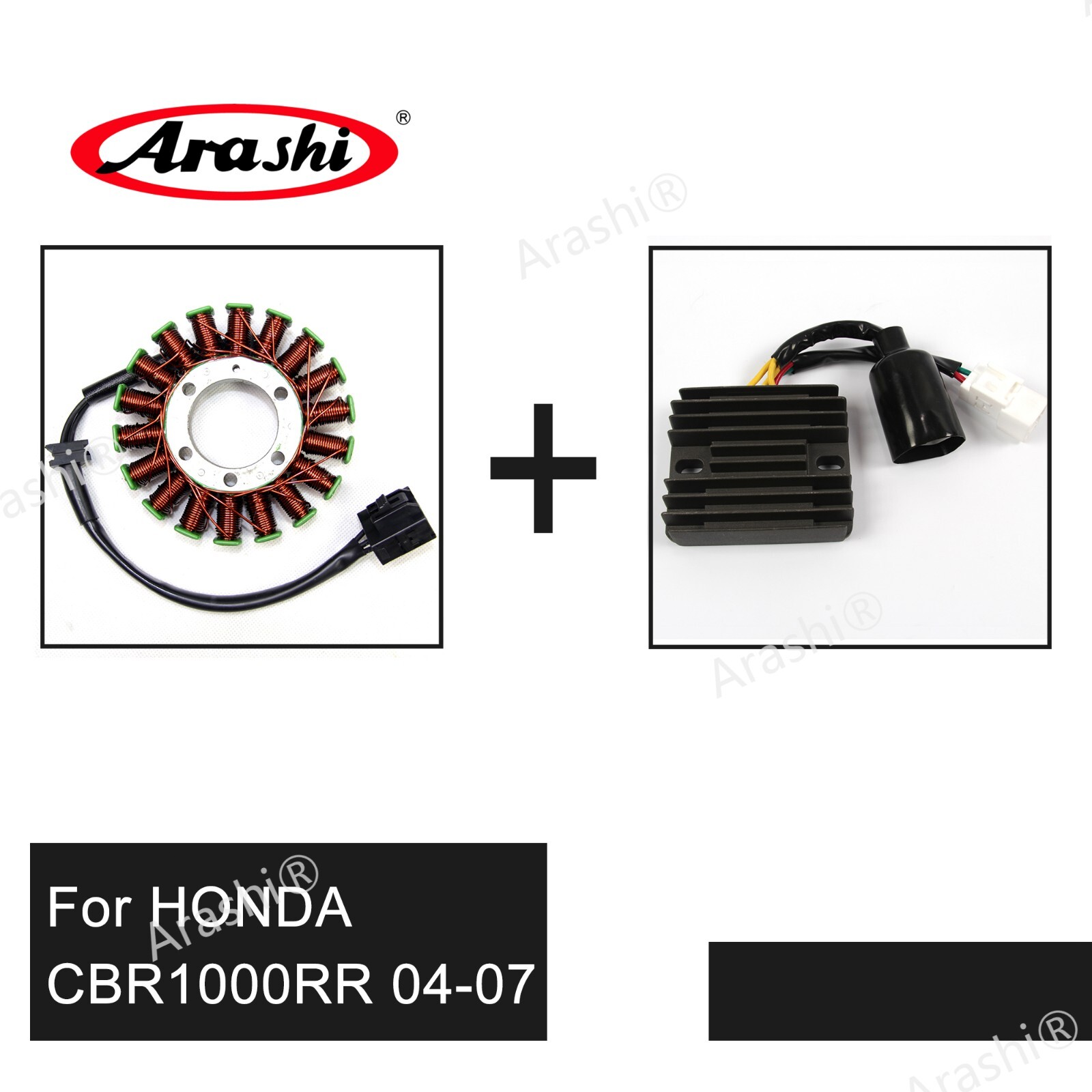 Voltage Regulator Rectifier & Engine Stator Coil For Honda CBR1000RR 2004-2007
