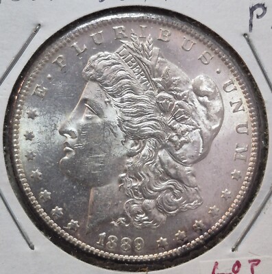 1889 S Morgan Dollar - MS+ - Uncirculated Plus Proof-Like BBBEE