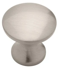 1" Small Decorative Knob Sterling Nickel