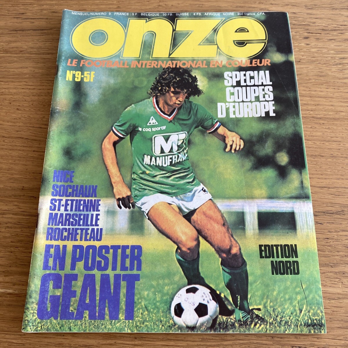 Ancien Magazine Football Onze Mondial - no 131 Édition France