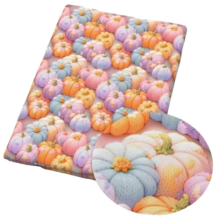 Polycotton Craft Fabric Squares Multicolor