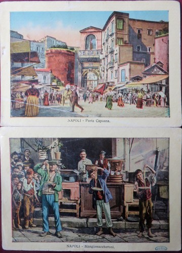 32 cartoline della vecchia Napoli in un elegante volumetto del primo '900 - Foto 9 di 9