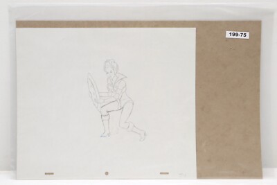He-Man and the Masters of the Universe Hand Drawn Animation Drawing Art (199-75)