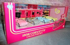BARBIE THE MOVIE Hot Wheels 1956 Corvette 4-Pack Collector Set Real Riders