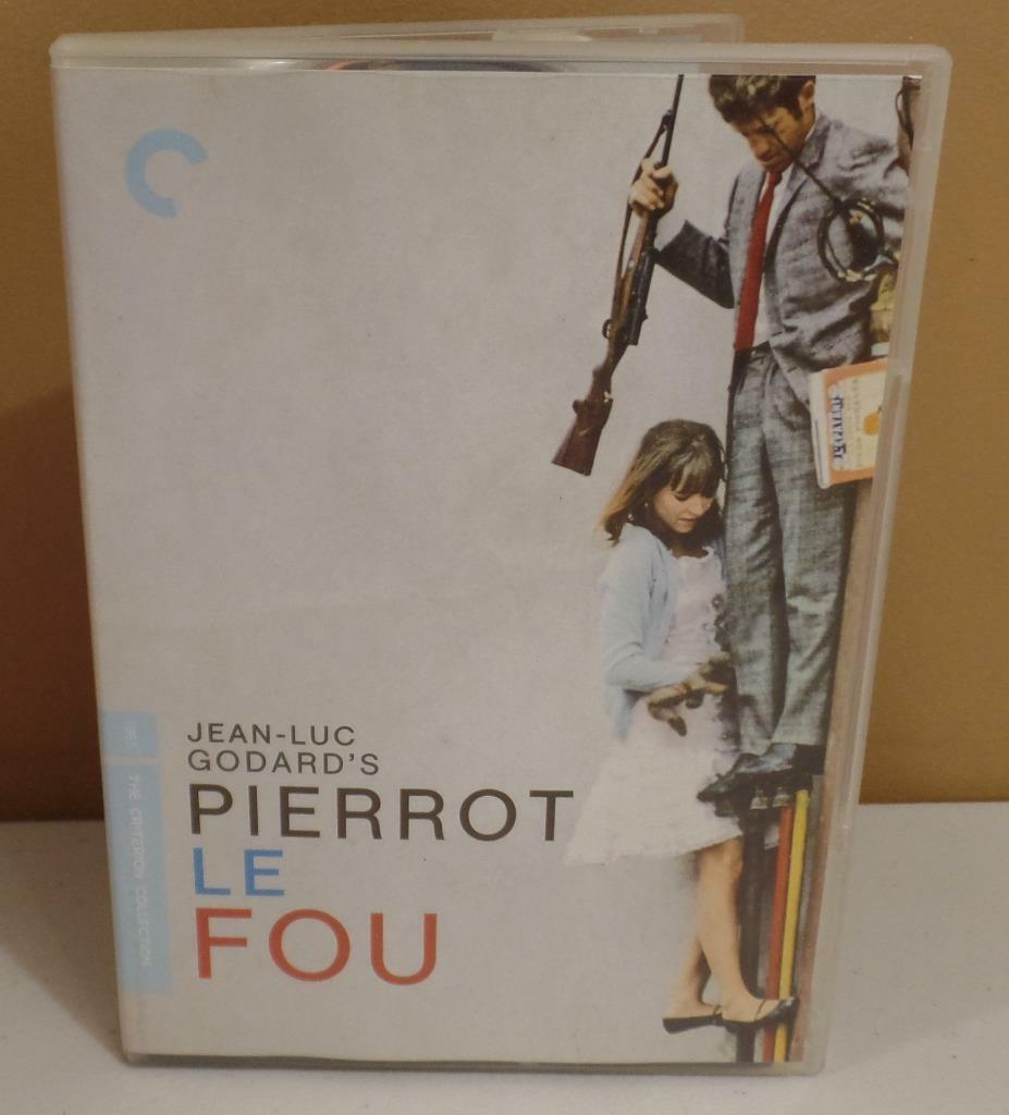 Pierrot le fou (The Criterion Collection) DVD Spine 421 OOP