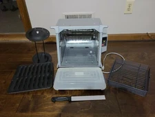 Ronco 5000 Digital Showtime Platinum Edition Rotisserie Full Size BBQ Oven 