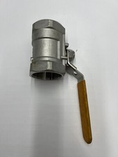 NPT 316 Stainless Steel Ball Valve with Handle 1000 WOG 1-1/2" 316 P3100