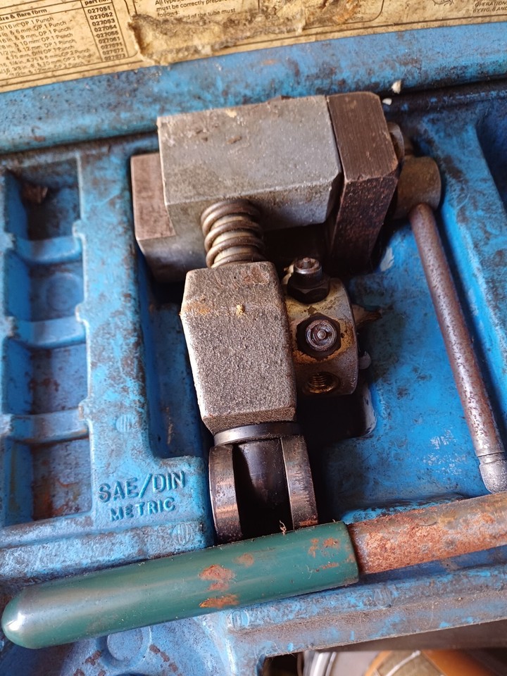 Sykes Pickavant Double Lap Brake Pipe Flaring Tool. Flare Set In Box eBay