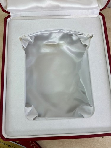 Cofre grande vintage Must de Cartier Paris caja vacía de colección de cubiertos - Imagen 4 de 18