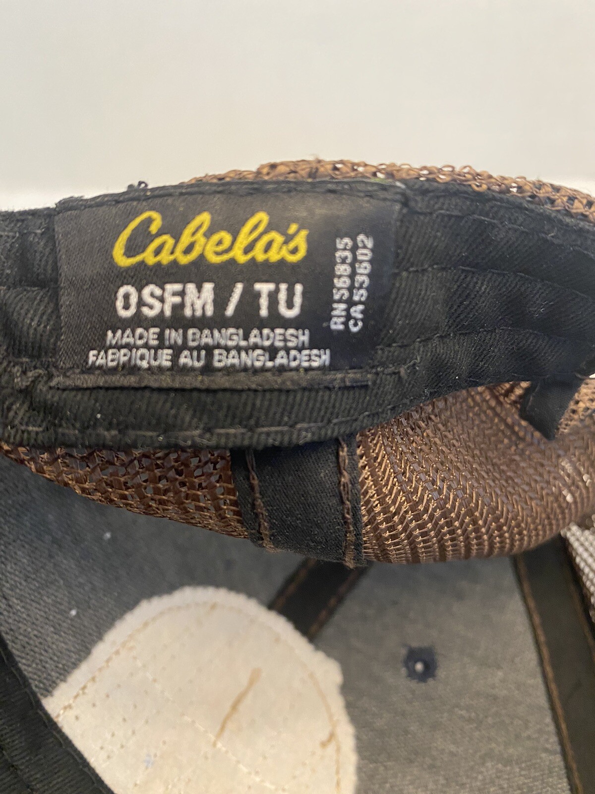 Cabela’s Logo Patch Meshback Trucker Hat Adjustab… - image 6