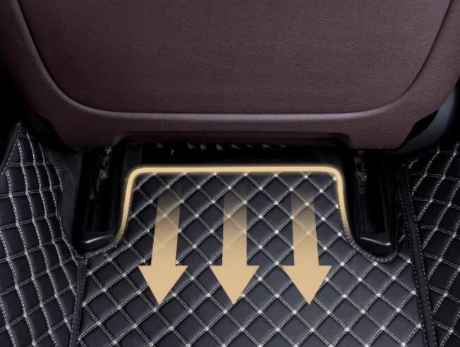 Fit for Volvo 240 1990-1993 Handmade Car Floor Mats All Weather Liner Carpets - Image 4 of 4
