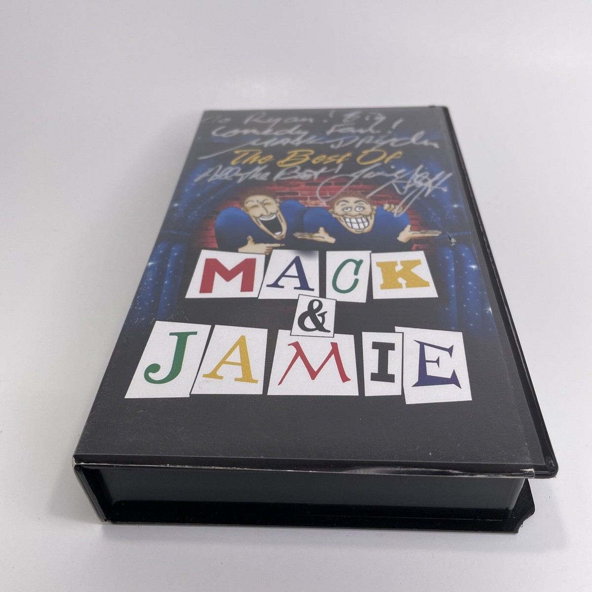 RARE! SIGNED! The Best Of Mack Dryden & Jamie Alcroft (VHS