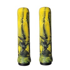 Slamm Stunt Scooter Pro Hand Grips - 135mm - Yellow/Black - SALE WAS £12!