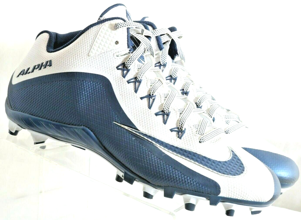 Nike 719932-144 Alpha Nike Skin White Athletic Football Cleats