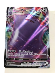 Pokemon Shining Fates Ditto VMAX Full Art Holo Rare 051/072 NM/M | eBay