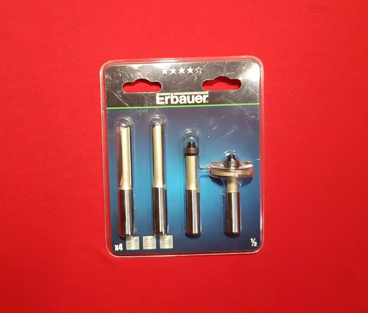 Erbauer router bit set hotsell