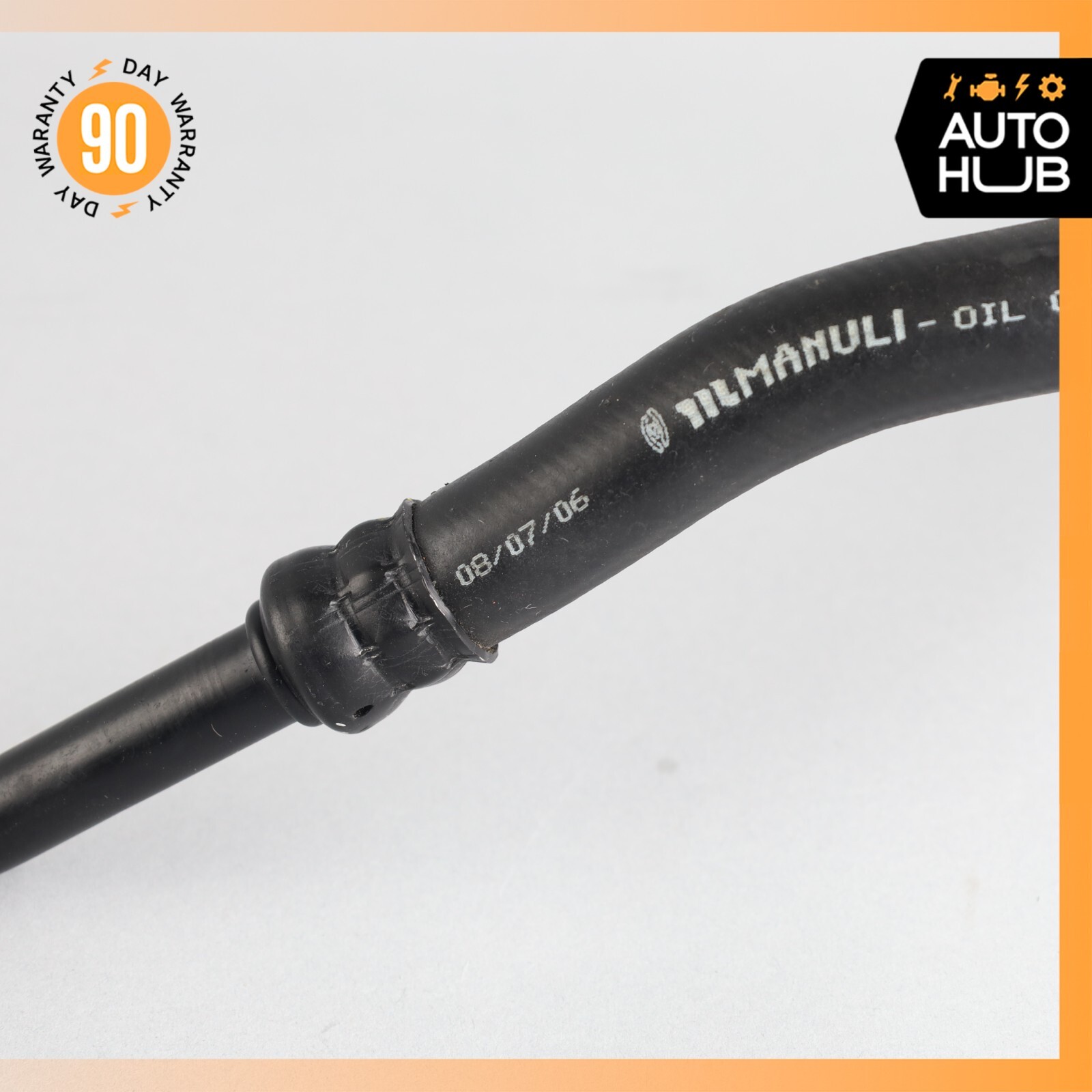 05-07 Maserati Quattroporte M139 Engine Smog Air Delivery Hose Tube OEM 51k