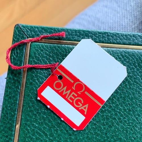 NOS OMEGA Vintage 60's 70's Blank Hang Tag for Wristwatch