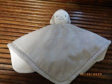 Blankets  Beyond Plush Monkey White, Gray or Tan Security Blanket Lovey 13.5"