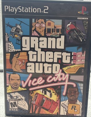 Grand Theft Auto: Vice City 1st Print CIB Tourist Guide NOS Open Box ¥See Pics¥