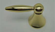 Davinci York Lever Faucet Handle Polished Brass W/ Escutcheon NOS P161