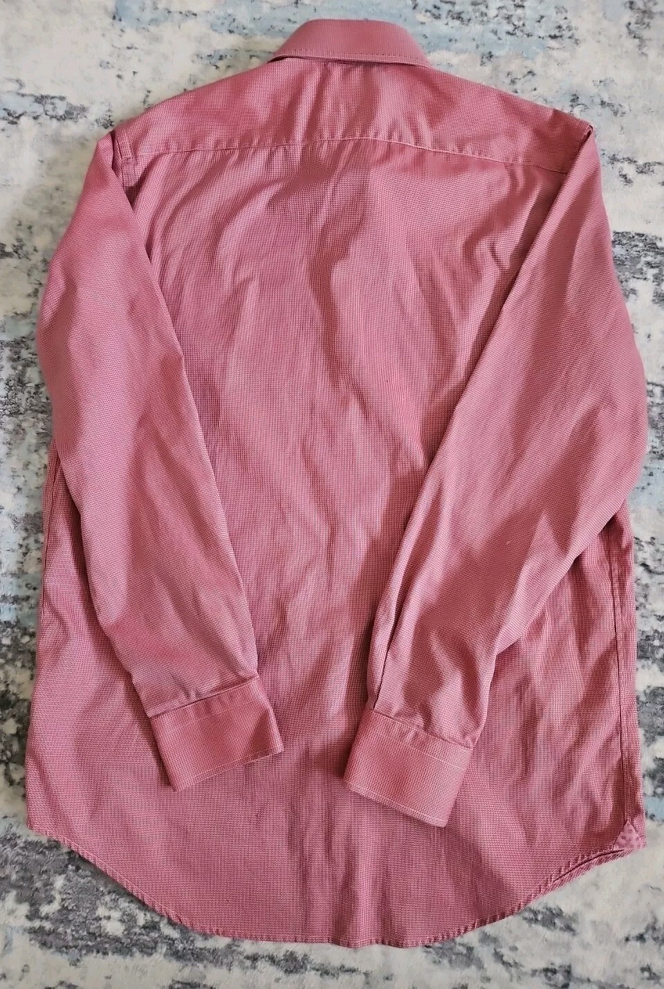 ROBERT GRAHAM MEN Red Geometric Pattern BUTTON Co… - image 3