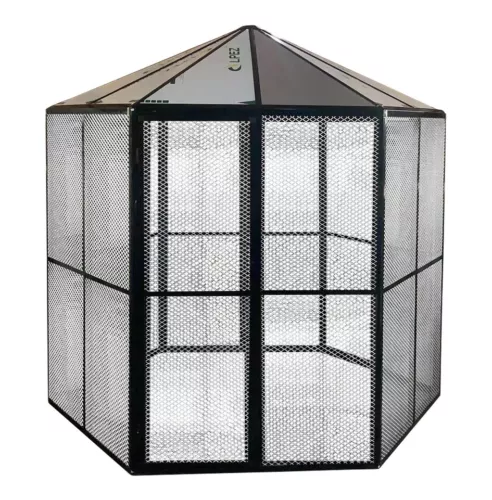 Canary Mesh Door Aluminium WHITE Bird Aviary Large Cage Pet Parrot Budgie - Picture 5 of 24