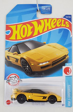Hot Wheels '90 Acura NSX Ryu's Rides HW J-Imports Yellow NOC