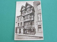 Tewksbury Old House High Street Shopfront UK Postcard