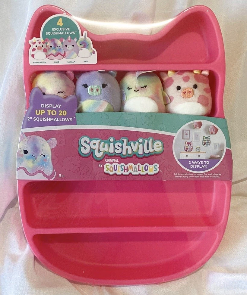 Squishville Pink Display Case Squishmallows Evangelica Faye 2.5” Only @  Target