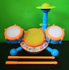 VTech Kidi Beats Drum Set Baby Toddler Kid Learning Toy alphabet and numbers