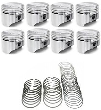 Sealed Power .125 Dome Pistonscast Rings For 1970-1972 Chevy Bb 402 030 Bore